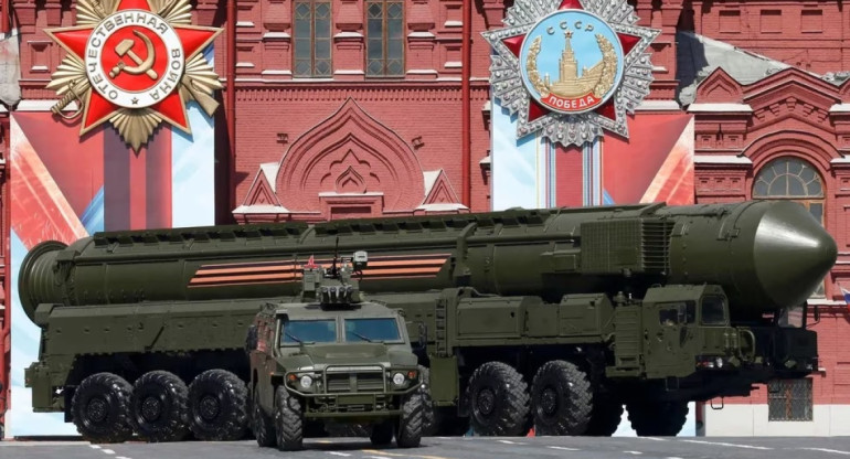 Armamento nuclear ruso. Foto: Reuters.