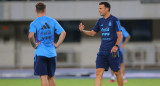 Lionel Scaloni preara cambios para el próximo partido de la Selección Argentina. Foto: Reuters.