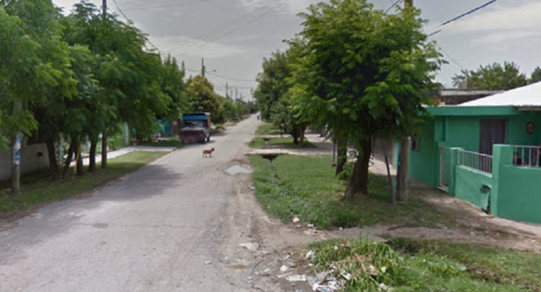 Lugar del ataque en Moreno. Foto: Google Maps