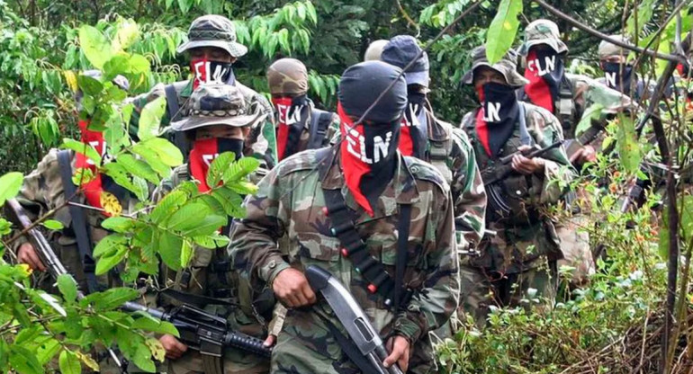 Ejército de Liberación Nacional (ELN), Colombia. Foto: Reuters