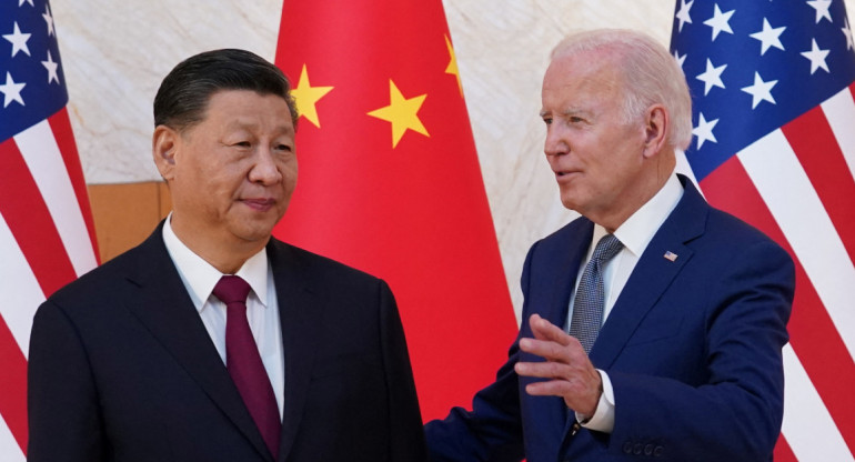 Xi Jinping y Joe Biden, China y EEUU. Foto: Reuters