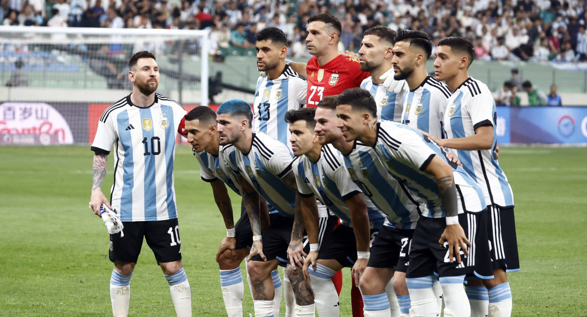 Selección Argentina. Foto: Reuters.