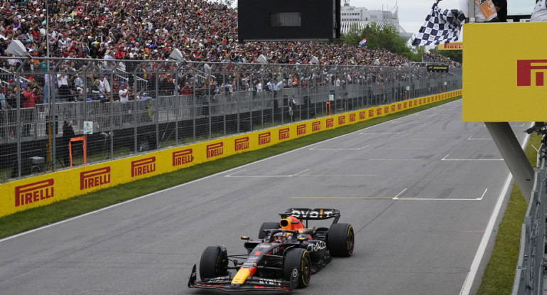 Max Verstappen se quedó con el Gran Premio de Canadá. Foto: Reuters.