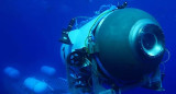 Submarino Titan, de OceanGate. Foto: Gentileza Infobae.