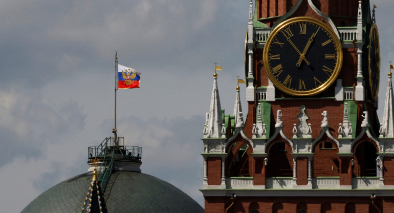 El Kremlin, en Moscú. Foto: NA.
