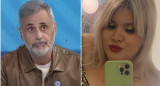 Jorge Rial y Morena Rial. Fotos: captura.