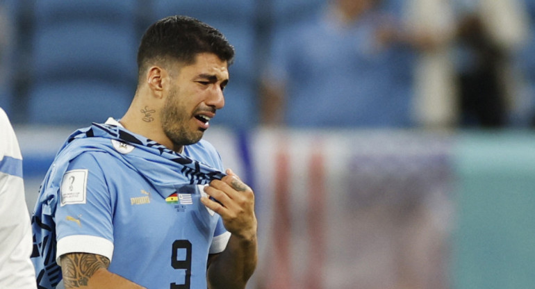 Luis Suárez, Selección Uruguay. Foto: Reuters