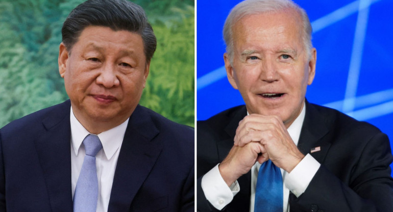 Joe Biden y Xi Jinping. Foto: Reuters.
