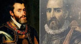 Juan de Garay y Pedro de Mendoza, fundadores de Buenos Aires