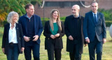 Larreta junto a Pichetto, Lospenatto, Santilli y Frade, Elecciones 2023. Foto: NA