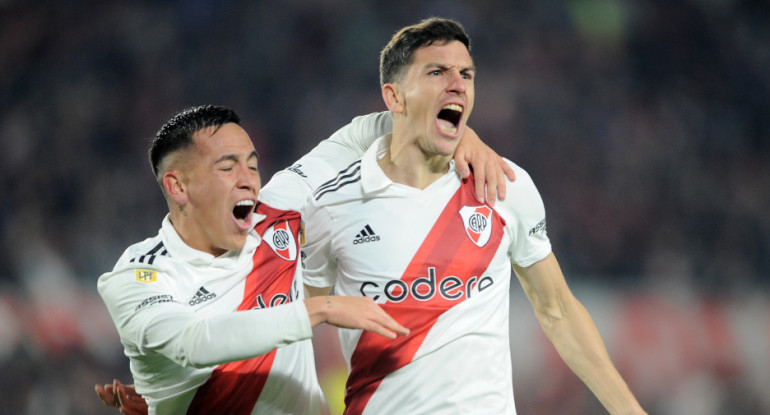 River Plate venció a Instituto de Córdoba y continúa en lo más alto. Foto: Télam.