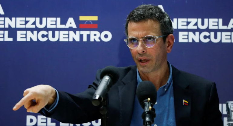 Henrique Capriles, Venezuela. Foto: Reuters