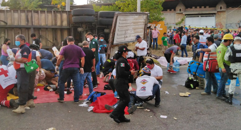 Crisis migratoria en méxico. Foto: Univision