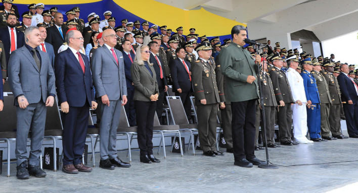 Maduro envía un "abrazo de solidaridad y apoyo" a Putin. Foto: EFE.
