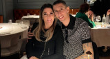 Ángel Di María y Jorgelina Cardoso. Foto: Instagram @jorgelinacardoso26.