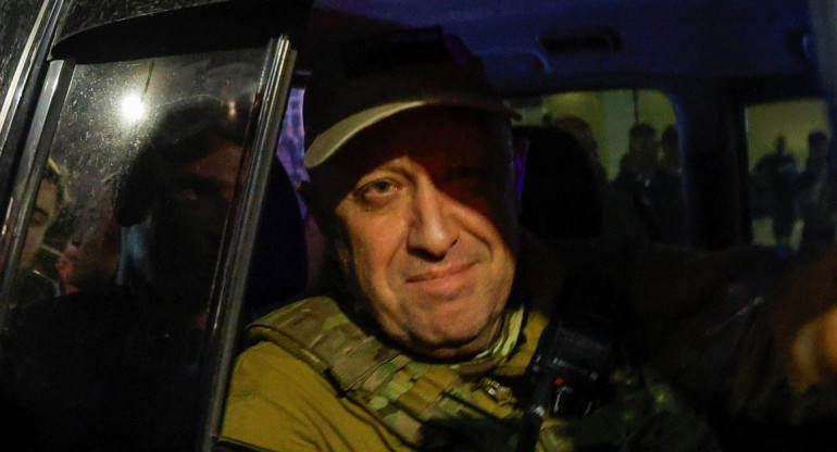 Jefe del Grupo Wagner, Yevgueni Prigozhin. Foto: Reuters.