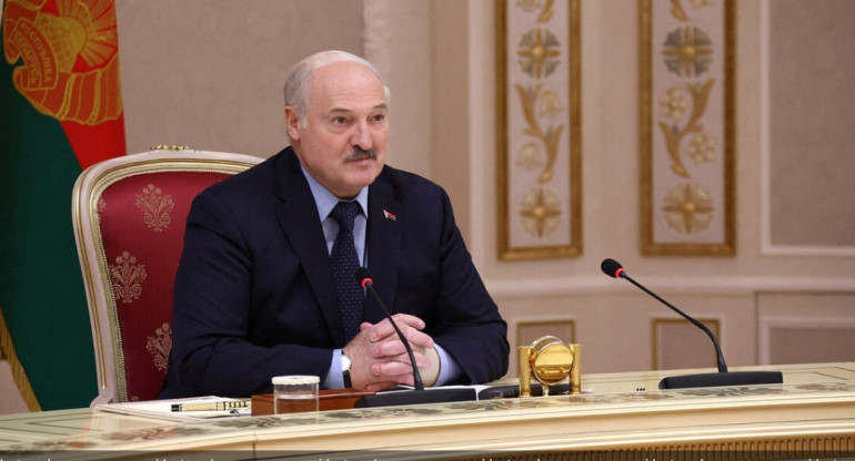 Presidente de Bielorrusia, Alexander Lukashenko. Foto: Reuters.