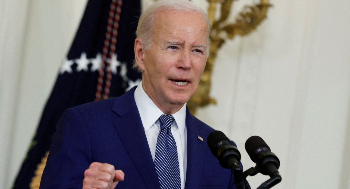 Joe Biden, presidente de Estados Unidos. Foto: Reuters.