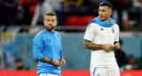 Alejandro "Papu" Gómez y Leandro Paredes. Foto: Reuters.