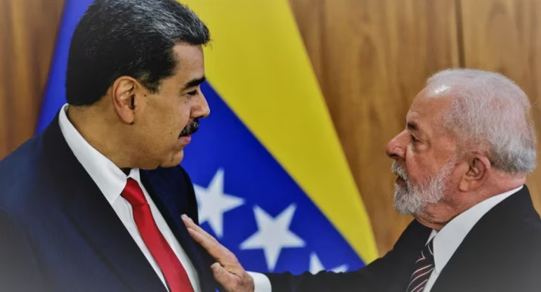 Nicolás Maduro y Lula da Silva. Foto: Reuters