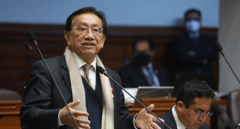 José María Balcázar, congresista peruano. Foto: Reuters