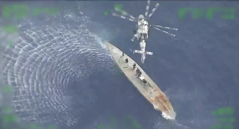 Interceptan submarino con cocaína en México. Video: Reuters.