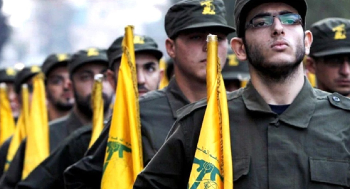 Campamento de Hezbollah. Foto: Télam.