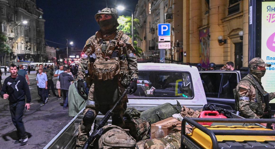 Combatientes del grupo mercenario privado Wagner. Foto: Reuters