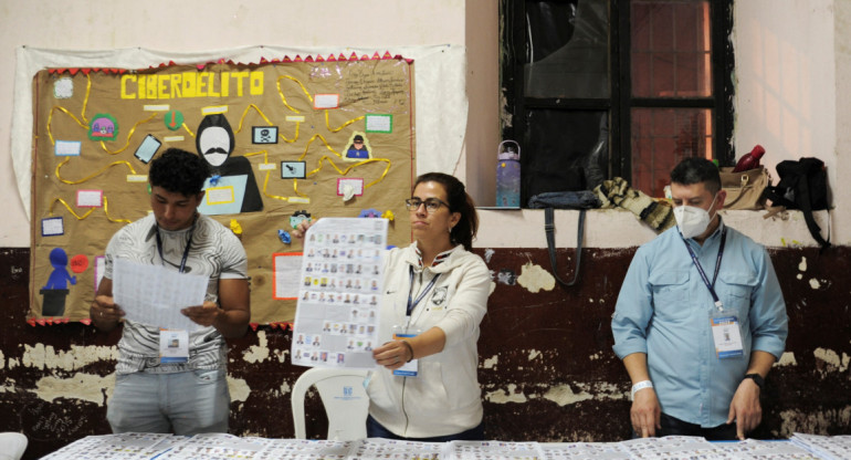 Elecciones presidenciales en Guatemala. Foto: Reuters.