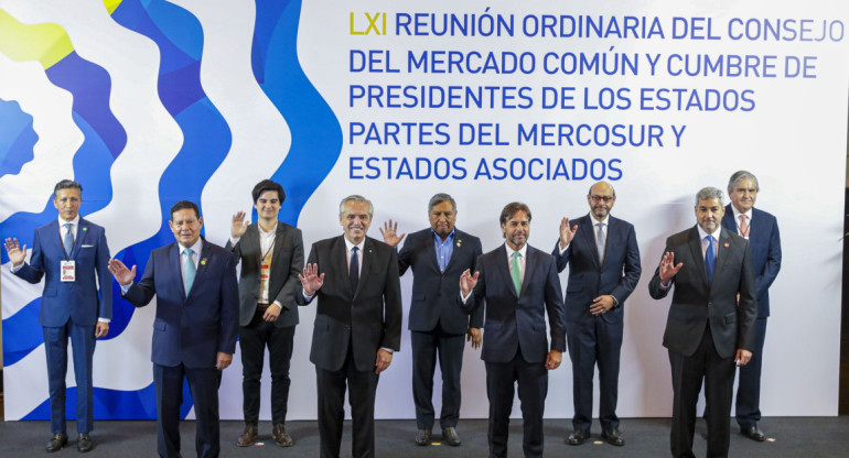 Mercosur, encuentro de presidentes. Foto: NA.