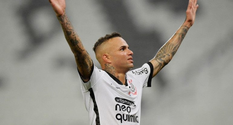 Luan, futbolista del Corinthians. Foto: REUTERS.