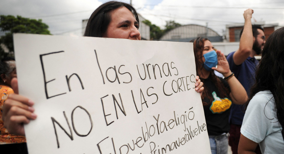 Elecciones en Guatemala. Foto: Reuters.