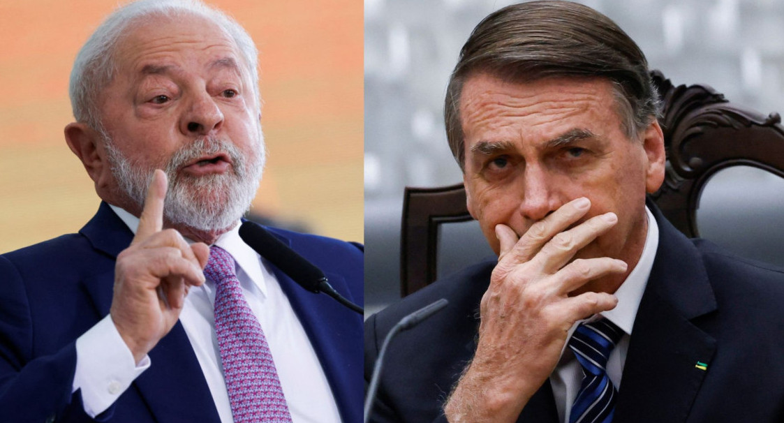 Lula da Silva y Jair Bolsonaro. Foto: Reuters - NA