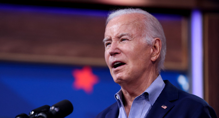 Joe Biden, Presidente de Estados Unidos. Foto: Reuters