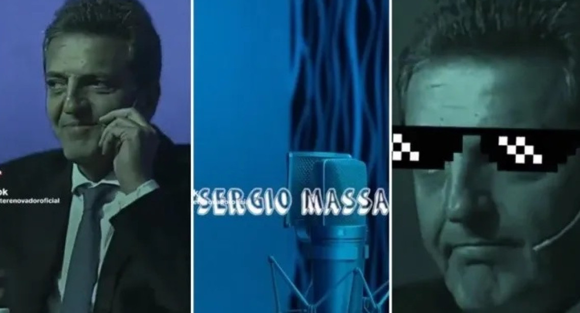 Massarap, el video que Sergio Massa publicó en TikTok. Foto: Captura de video.