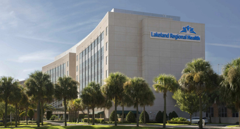 Centro Médico de Salud Regional de Lakeland, Florida. Foto: Reuters