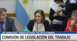 Diputados analizó la reparación histórica para trabajadores de empresas privatizadas en los 90s. Foto: Captura de pantalla.