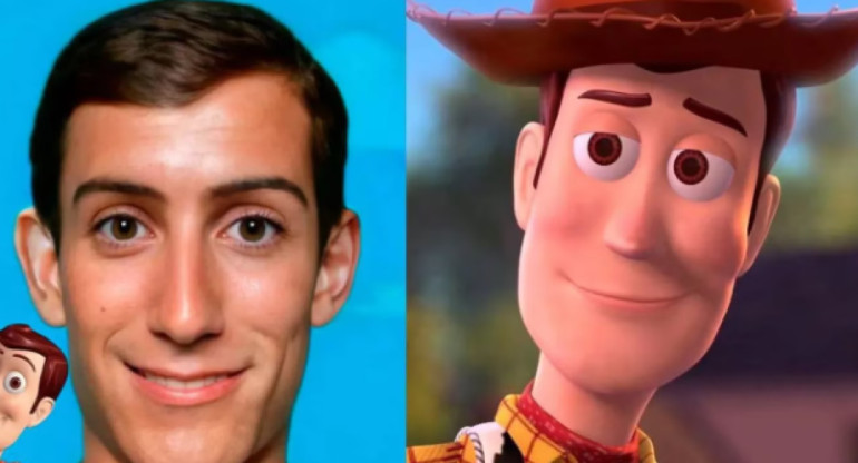 Woody en la vida real