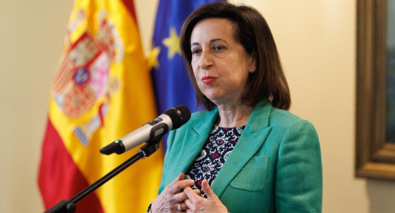 Margarita Robles, ministra de Defensa de España.