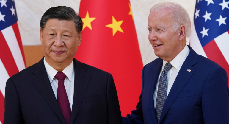 Xi Jinping y Biden. Foto: Reuters