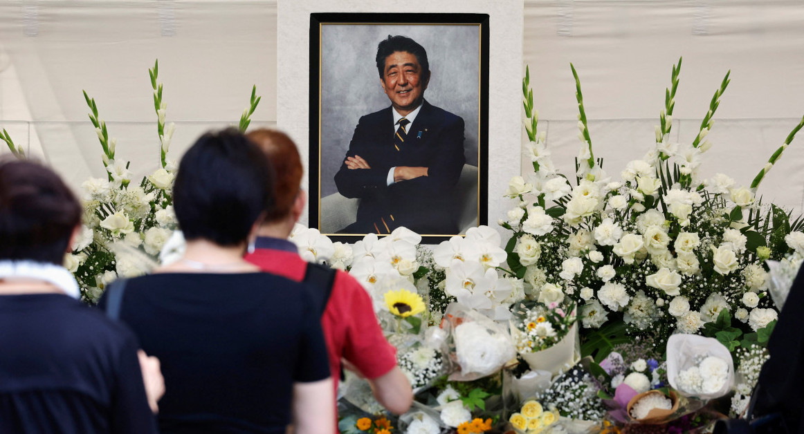 Funeral Shinzo Abe. Foto: Reuters.