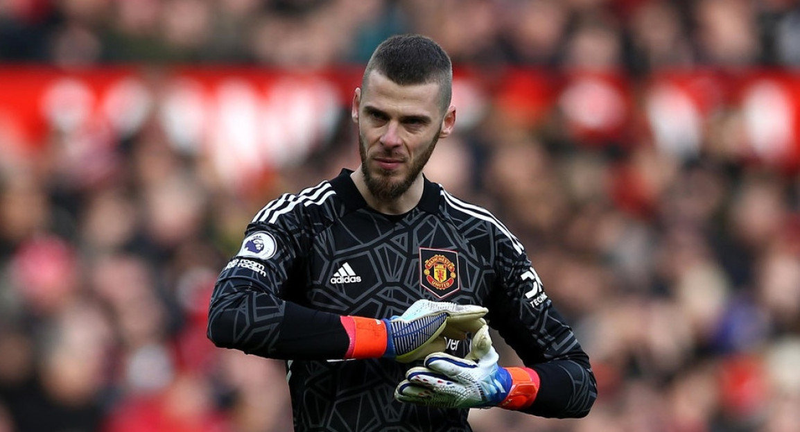 David De Gea, arquero. Foto: EFE