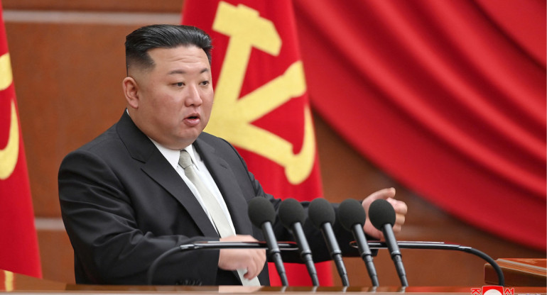 Kim Jong-Un, líder de Corea del Norte. Foto: NA.