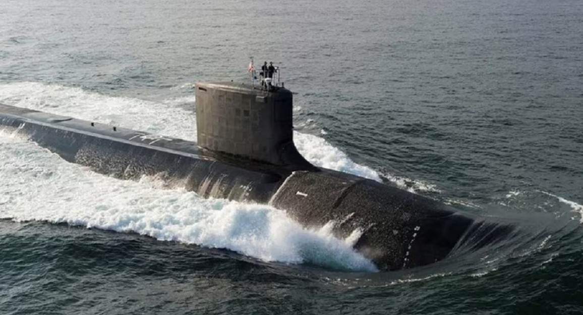Submarino balístico de los Estados Unidos. Foto: Reuters.