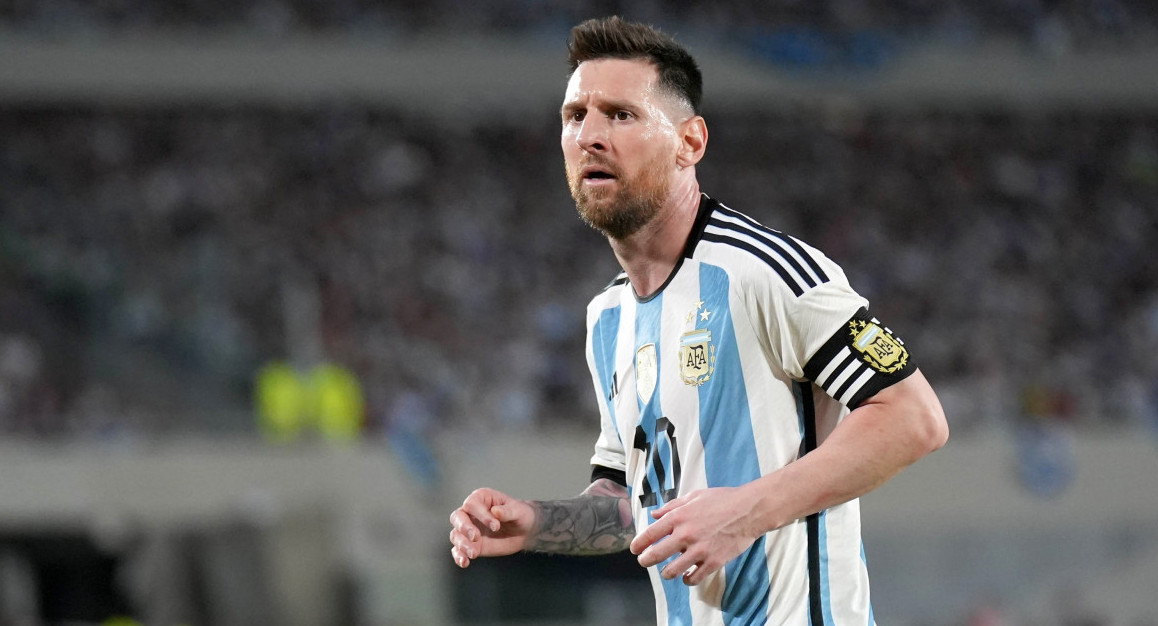 Lionel Messi, Selección Argentina. Foto: NA.
