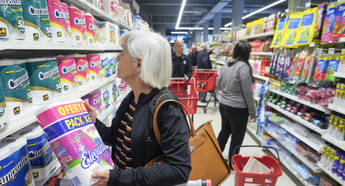 Inflación en supermercados. Foto: NA.