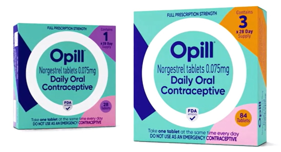 Opill, la primera pastilla anticonceptiva de venta libre de Estados Unidos. Foto: Reuters.