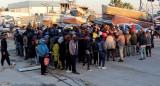 Migrantes en Túnez. Foto: Reuters.