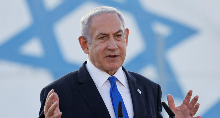 El primer ministro de Israel, Benjamín Netanyahu. Foto: Reuters.