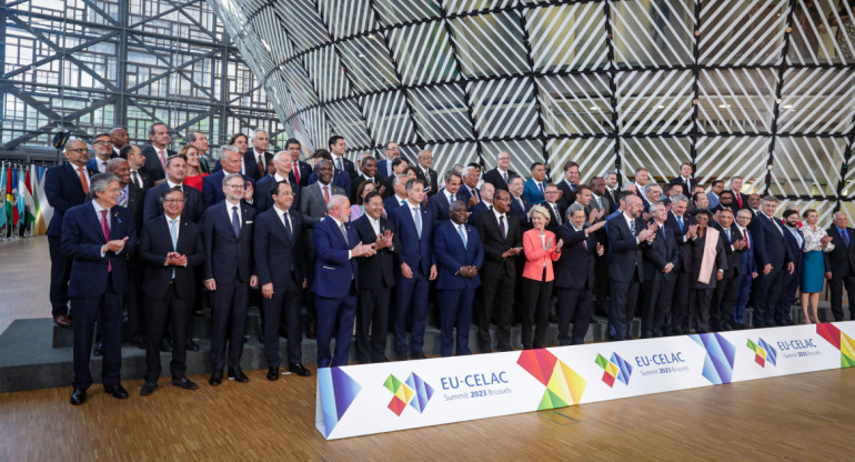 Cumbre de la Unión Europea y la CELAC. Foto: REUTERS.